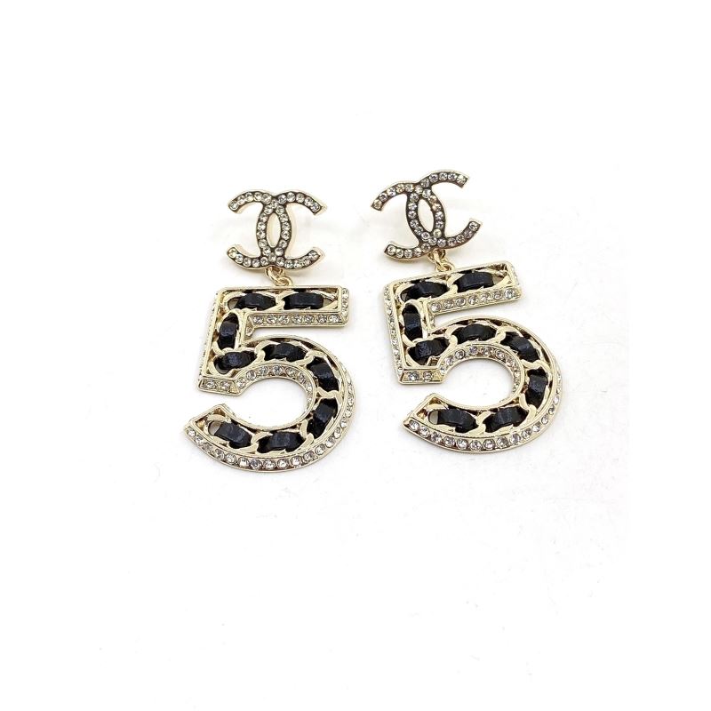 Ch*el earrings